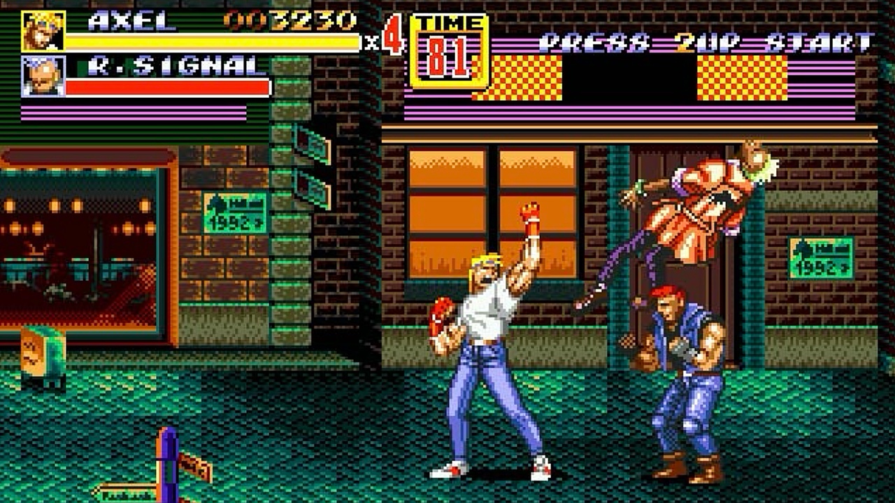 Streets of Rage 2 sega genesis