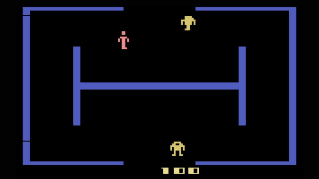 Berzerk (Atari 2600) screenshot.