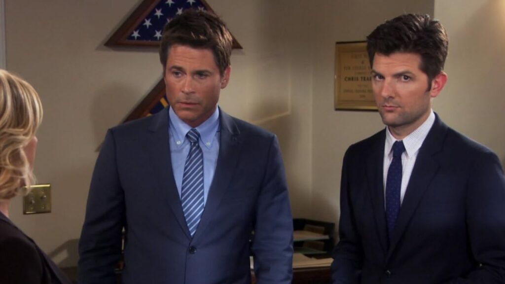 Chris Traeger and Ben Wyatt - Parks and Recreation | Outrun Gaming Chris Traeger and Ben Wyatt - Parks and Recreation | Outrun Gaming