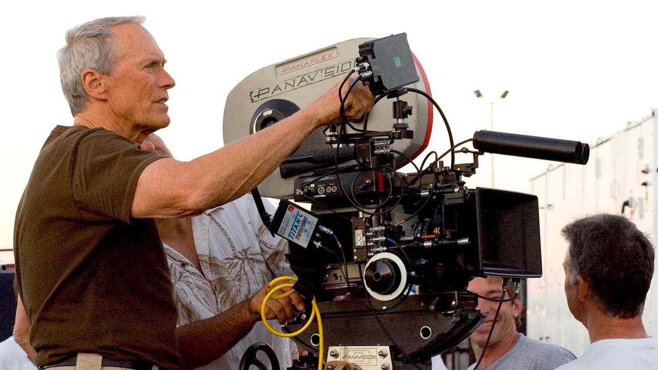 Clint Eastwood directing Million Dollar Baby