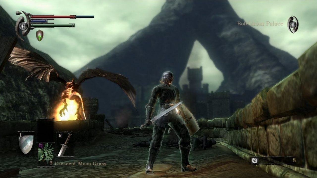 Demon's Souls (PlayStation 3) gameplay screenshot.