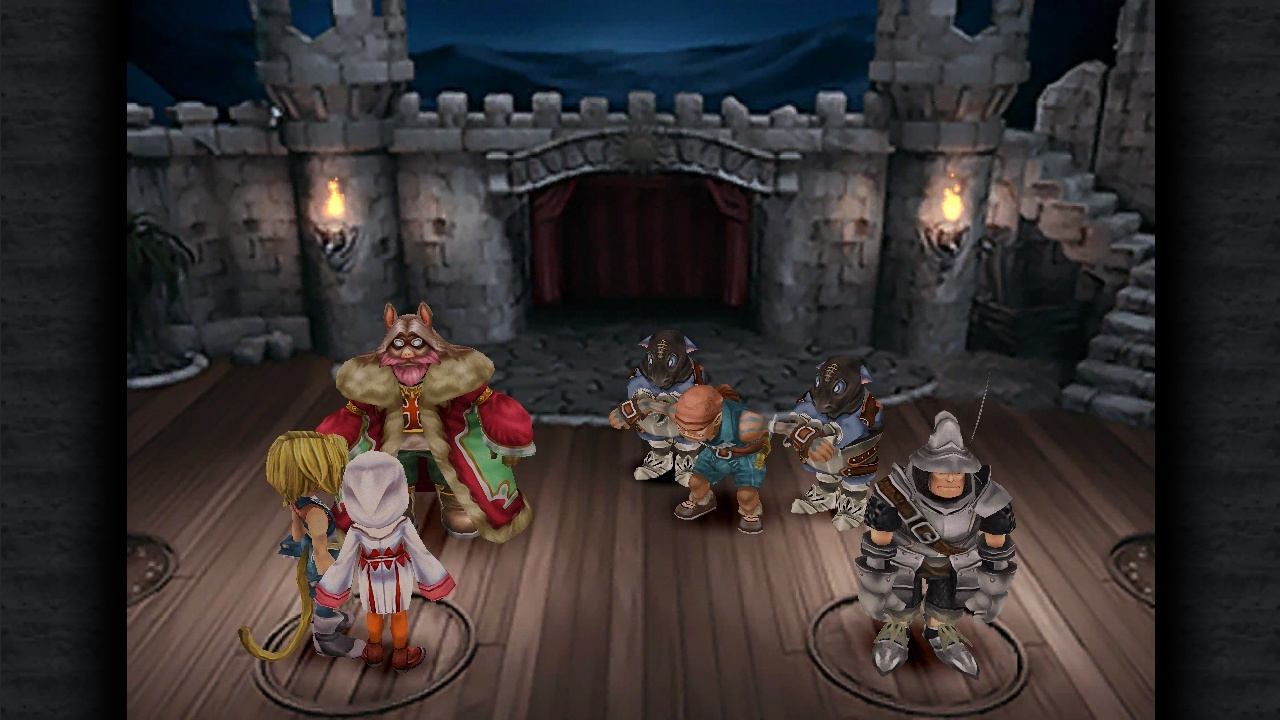 Gameplay screenshot from Final Fantasy IX Steam release (2016). Original release in 2000.