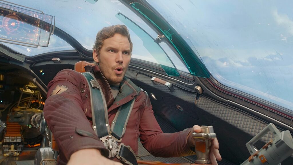 Guardians of the Galaxy (2014) | Outrun Gaming Chris Pratt in Guardians of the Galaxy (2014) | Outrun Gaming