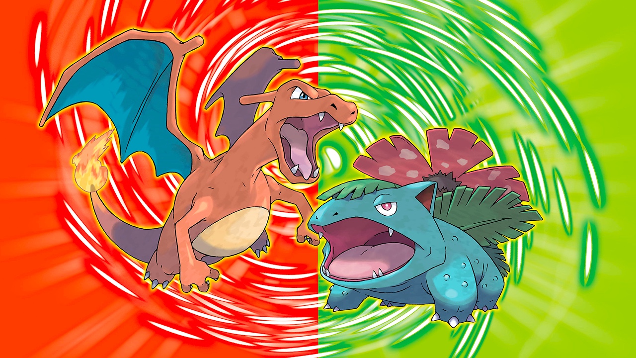 Pokemon Fire Red and Leaf Green