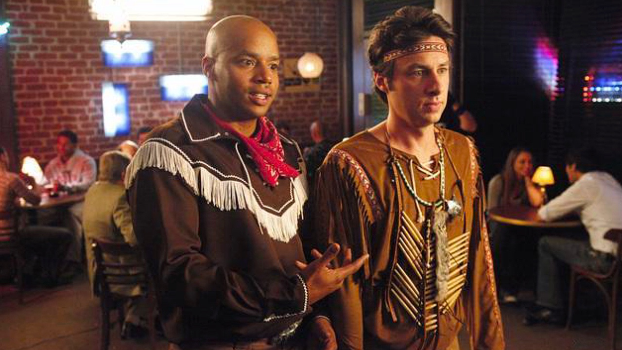 Zach Braff and Donald Faison in Scrubs (2001)