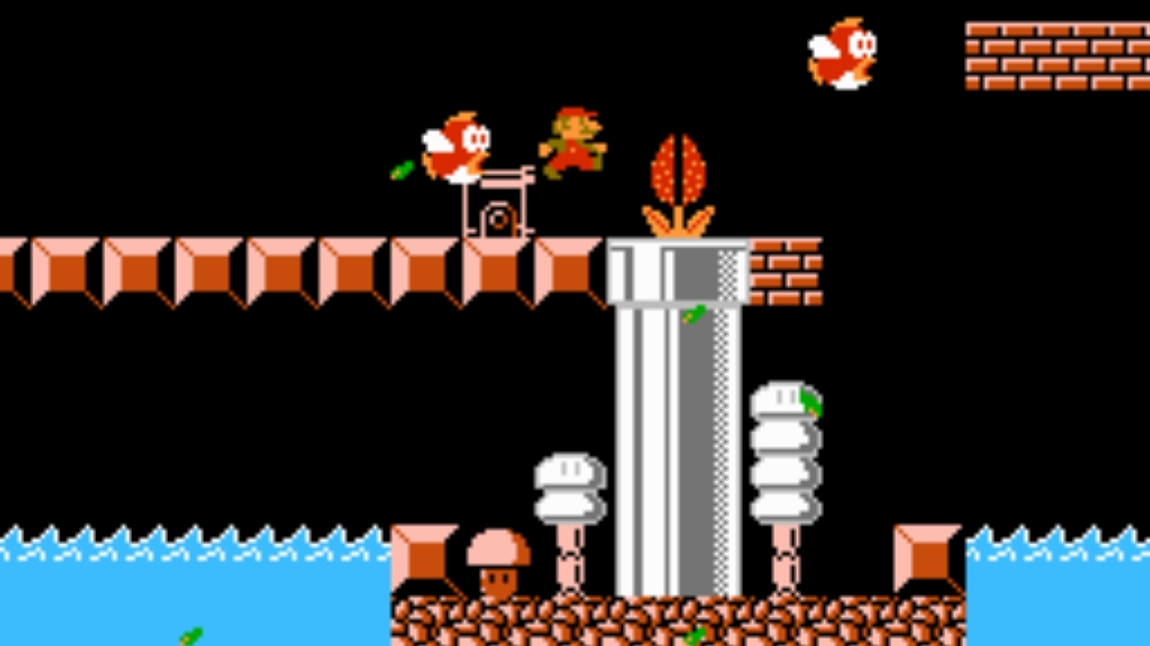 Super Mario Bros. 2 (NES) screenshot.