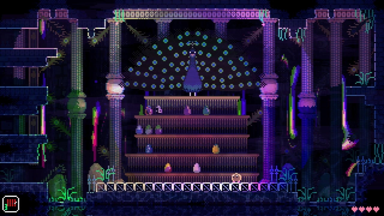 A gameplay screenshot from Animal Well (2024) on Steam.