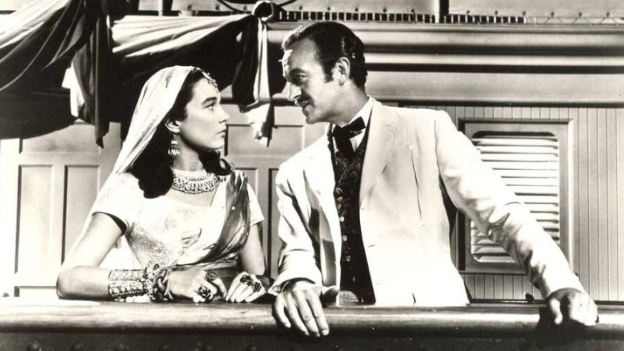 David Niven and Shirley MacLaine in Around the World in 80 Days (1956).