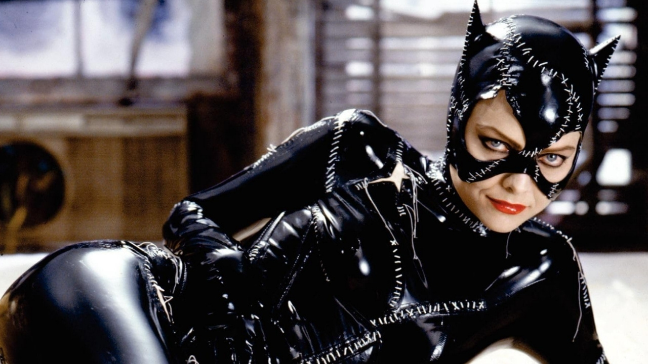 Michelle Pfeiffer as Selina Kyle in Batman Returns (1992).