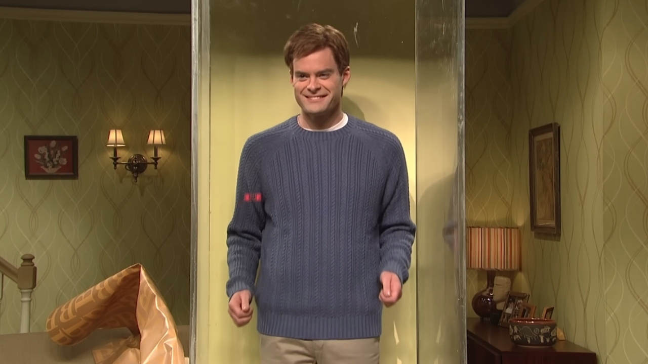 Meet Alan (Bill Hader), the future of casual entertainment in a box. [Season 40, 2015]