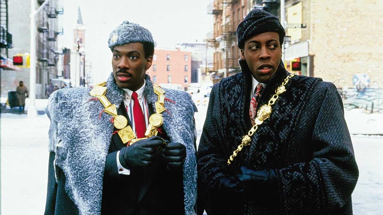 Eddie Murphy and Arsenio Hall in Coming to America (1988)