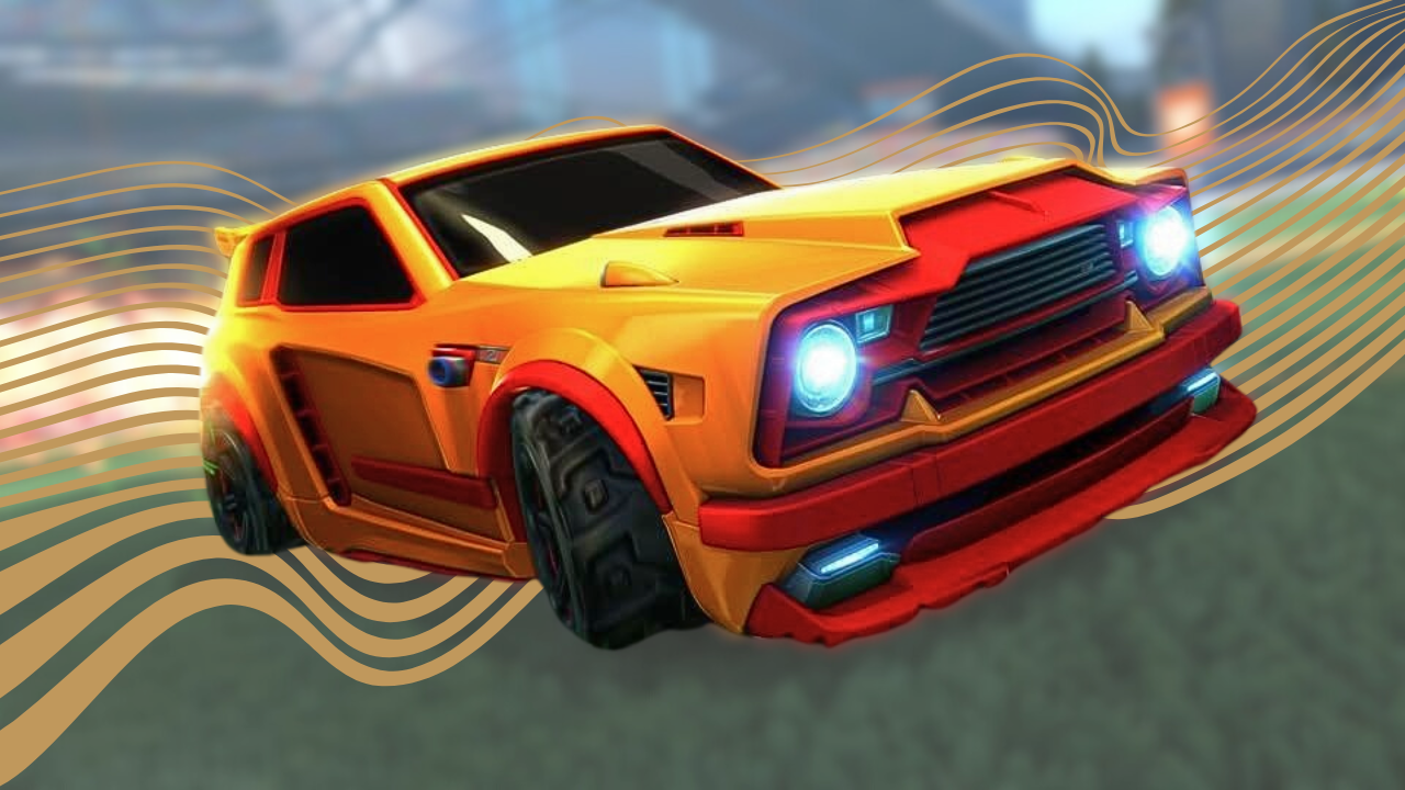 Rocket League's Fennec, a loot crate exclusive.