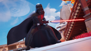 'Star Wars' antagonist Darth Vader as seen in Epic Games' 'Fortnite'