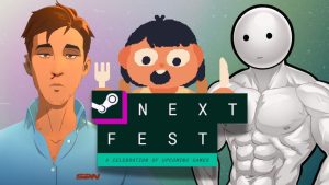 Characters from notable demos 'Dispatch,' 'Consume Me,' and 'Date Everything'