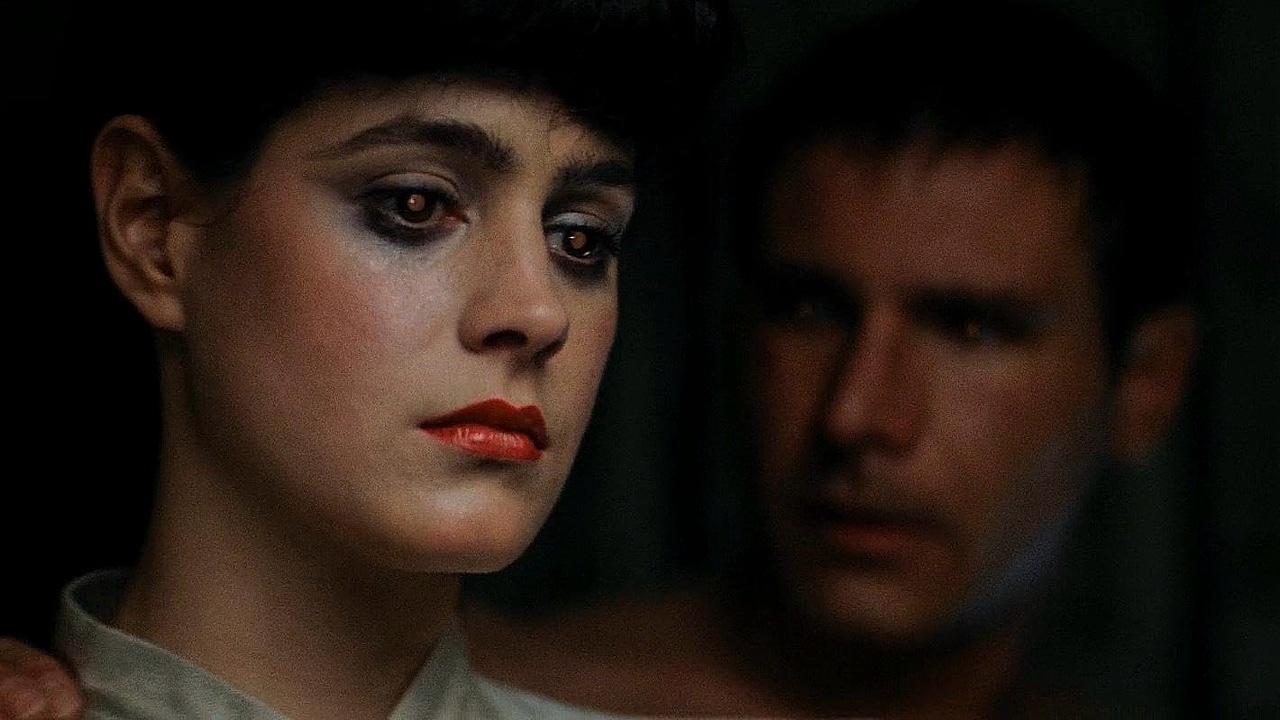 Harrison Ford and Sean Young in Blade Runner (1982)