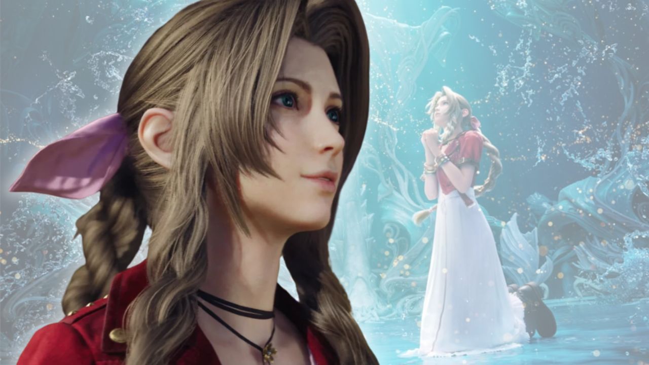 Aerith as seen in 'Final Fantasy VII Rebirth' (2024)