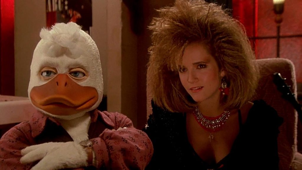 Lea Thompson and Ed Gale in Howard the Duck (1986) | Outrun Gaming