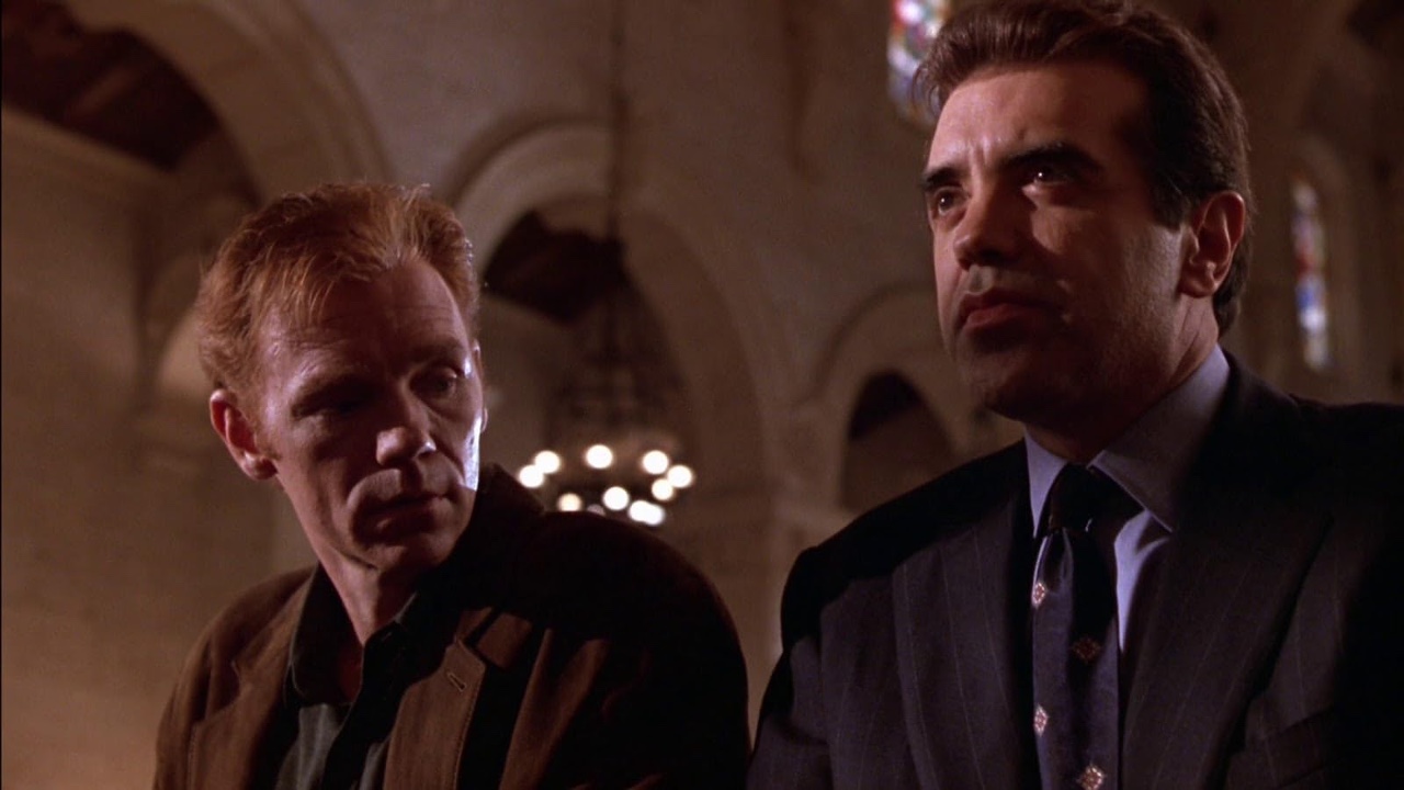 David Caruso and Chazz Palminteri in Jade (1995)