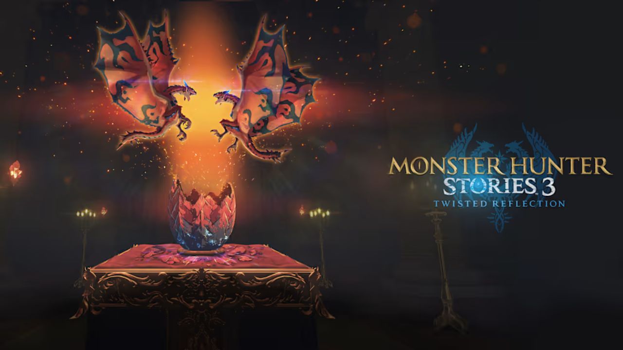 'Monster Hunter Stories 3: Twisted Reflection' key art
