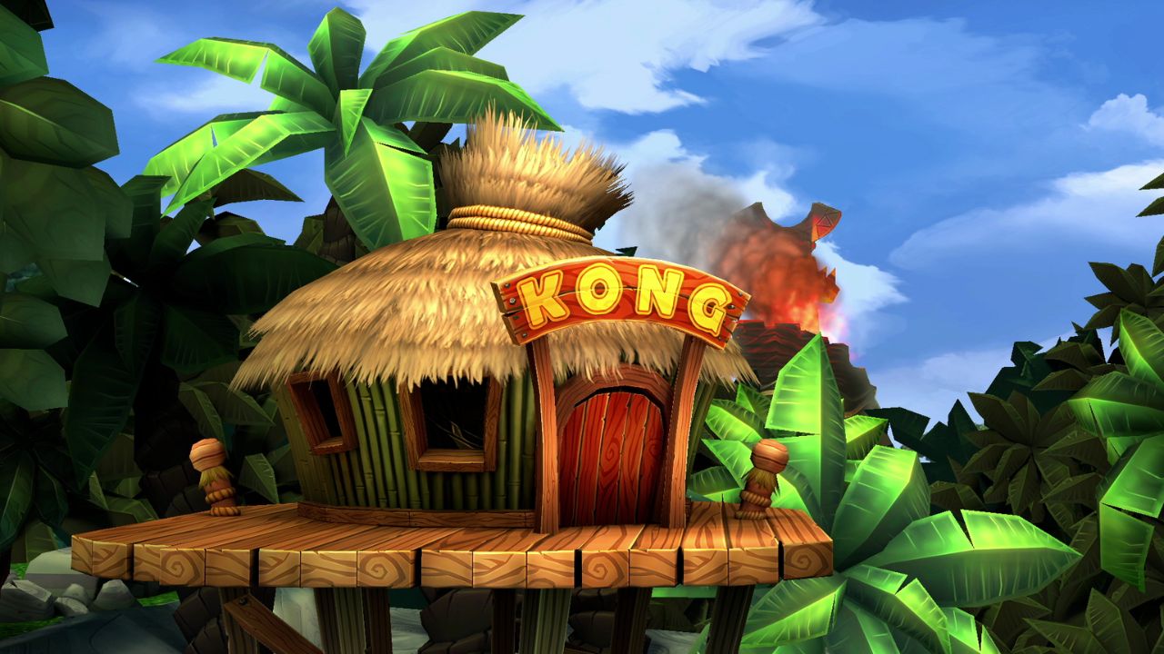 DK's Treehouse as seen in 'Donkey Kong Country Returns HD' (2025)