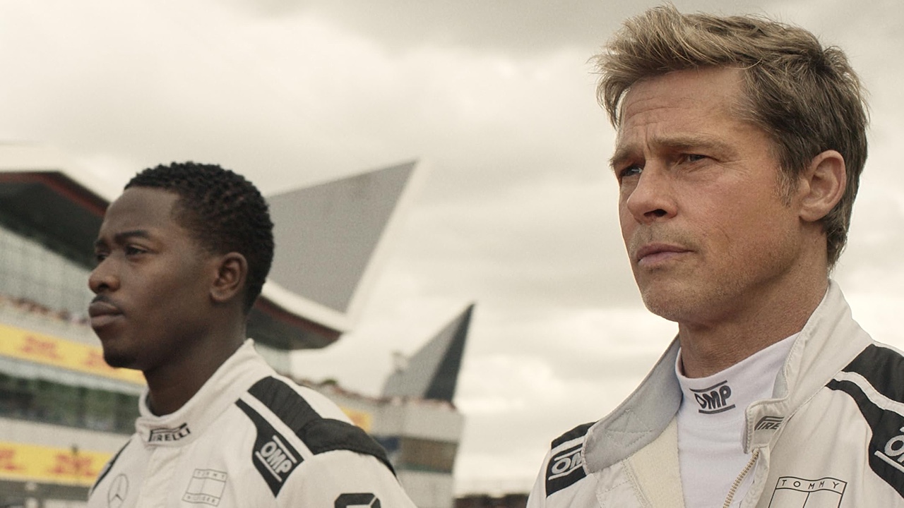 Brad Pitt and Damson Idris in F1: The Movie (2025)