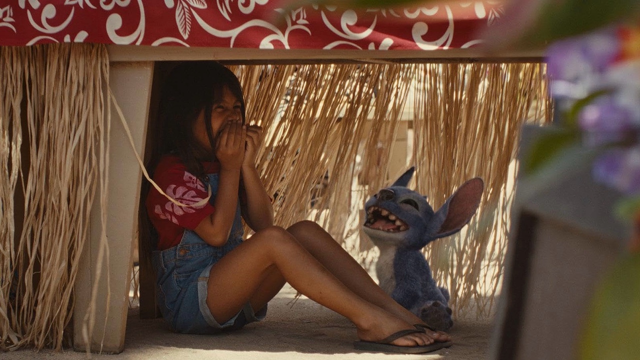 Chris Sanders and Maia Kealoha in Lilo & Stitch (2025)