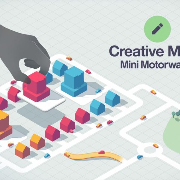 Key art for new 'Creative Mode' in minimalist urban planner sim 'Mini Motorways'