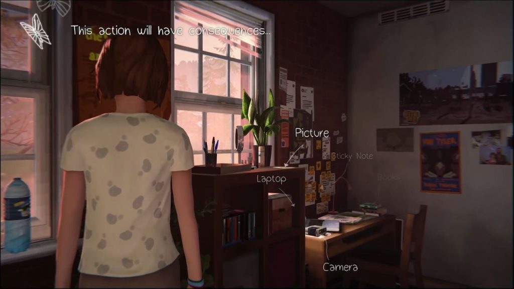 'Life is Strange' protagonist Max performs action that will impact the plot