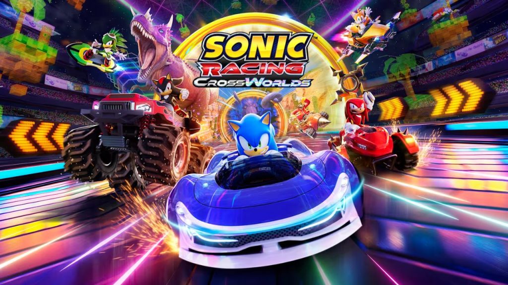Key art for 'Sonic Racing CrossWorlds'