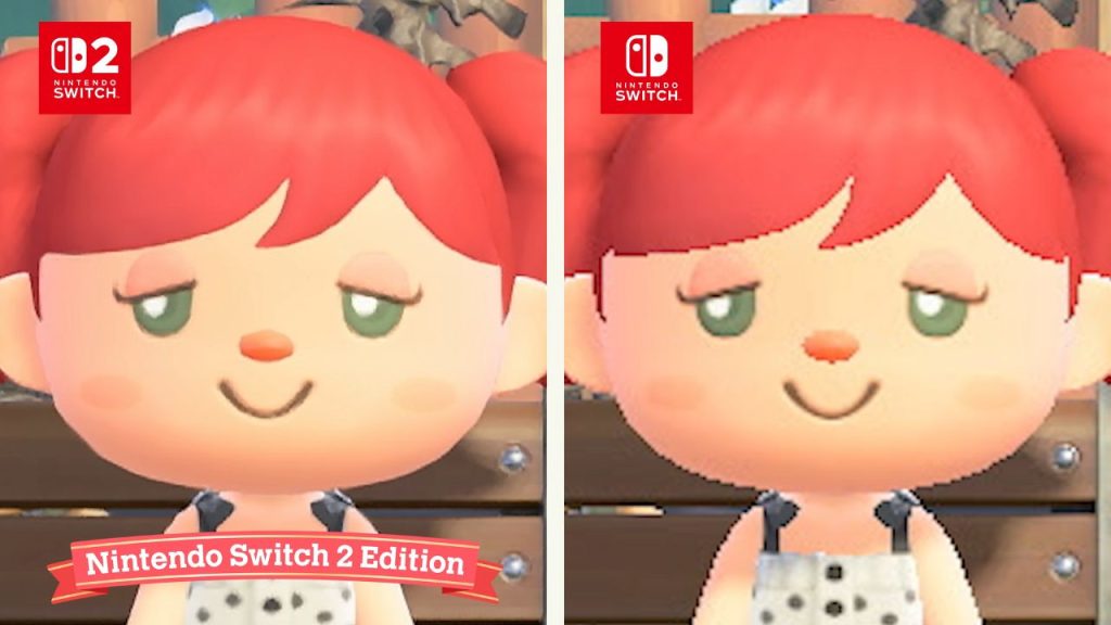 ACNH 1 | Outrun Gaming Side-by-side comparison of visuals from original Animal Crossing: New Horizons game and its Nintendo Switch 2 upgrade. (Outrun Gaming: Everything you missed from Nintendo's new 'Animal Crossing' announcement)
