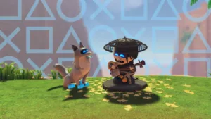 Ghost of Yotei x Astro Bot