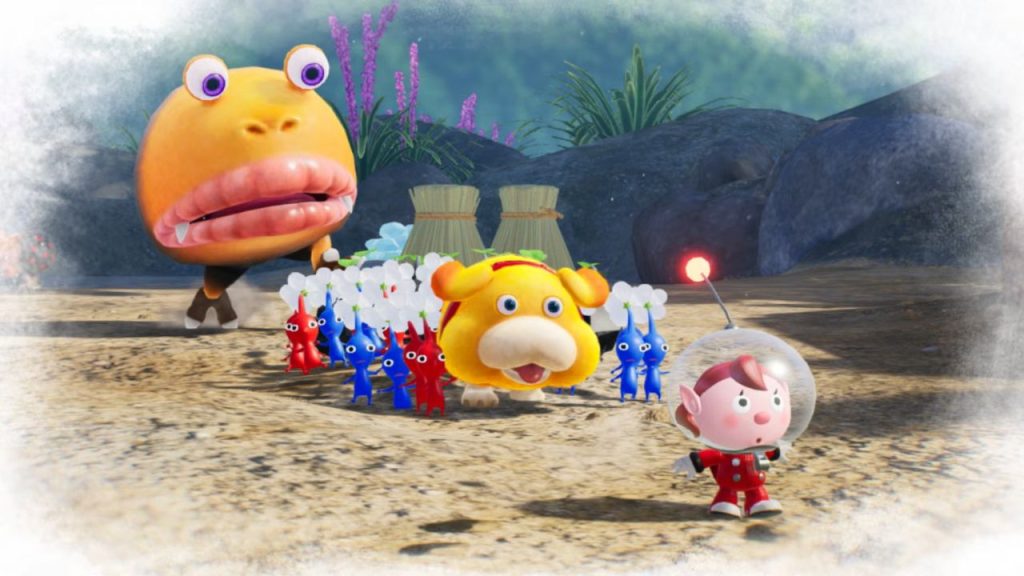 Nintendo reveals new 'Pikmin 4' update | Outrun Gaming Screenshot from Nintendo' of America's 'Pikmin 4' Update Overview video shows new Field Camera capabilities (Nintendo reveals new 'Pikmin 4' update)