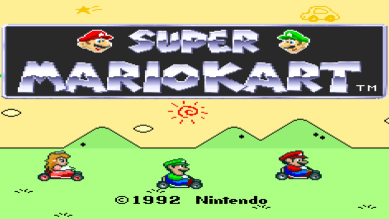 Super Mario Kart 1992 Super Mario Kart 1992