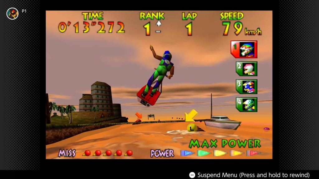 Screenshot of 'Wave Race 64' as seen on Nintendo Switch 2 (Outrun Gaming: Nintendo's 'Wave Race 64' Is a Once-in-a-Lifetime Game) 