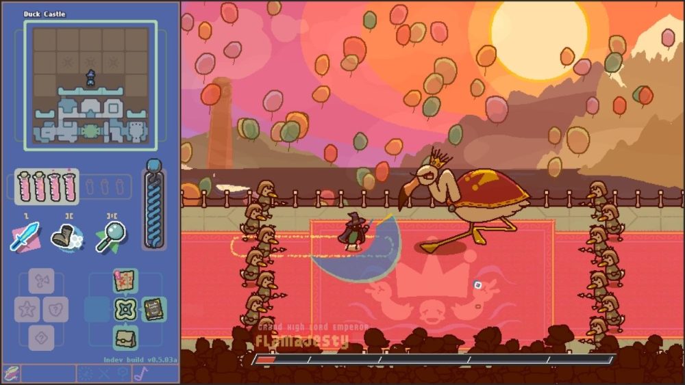 Image from indie game  | Outrun Gaming'Scrabdackle' (2025)