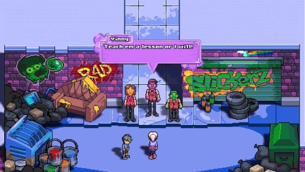 Screenshot from indie adventure game  | Outrun Gaming'Away From Home' (2025)