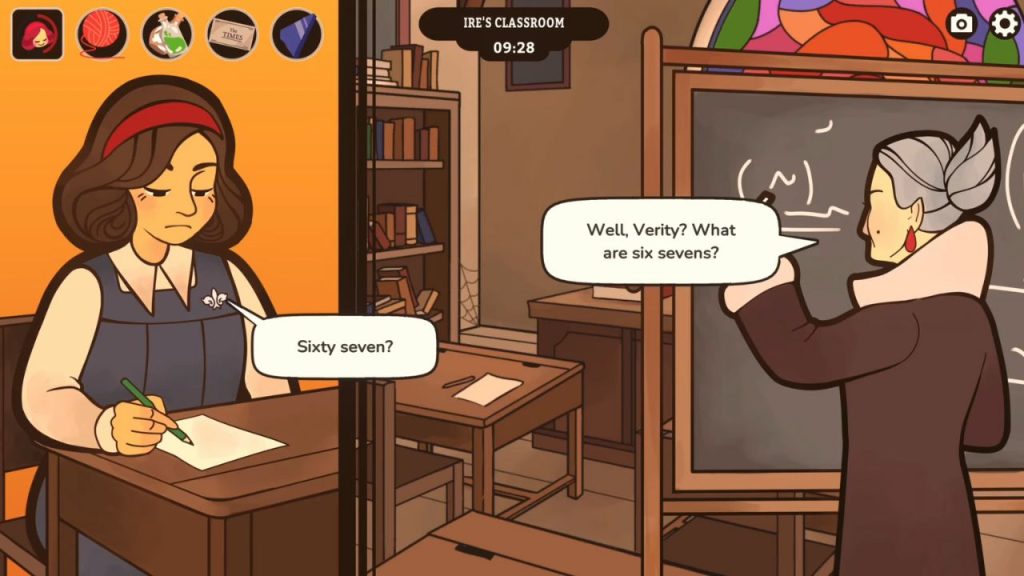 Gameplay from head-scratching puzzler/whodunnit  | Outrun Gaming'Expelled!' (2025)