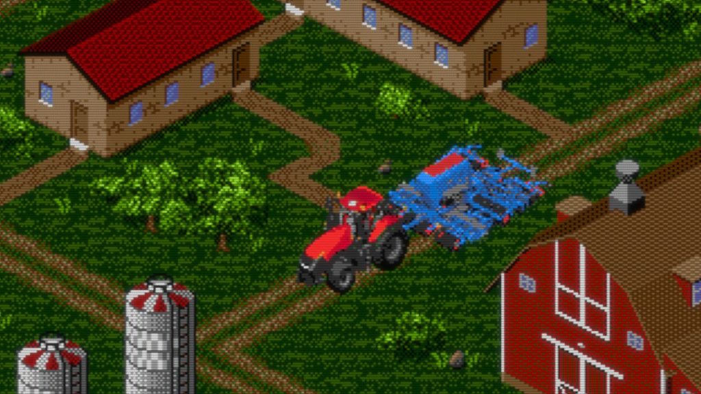 Screenshots of  | Outrun Gaming'Farming Simulator 25' in 16-bit form