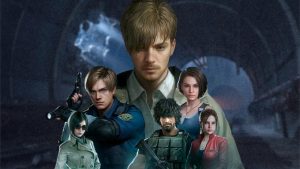 'Resident Evil Survival Unit' image shows mobile game characters center-foreground