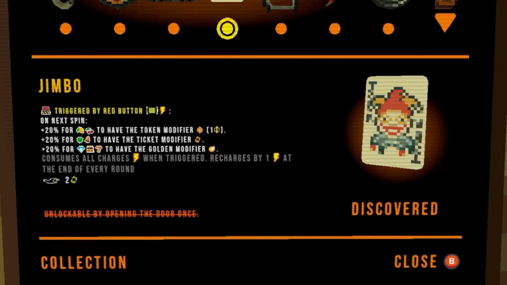 Screenshot from  | Outrun Gaming'CloverPit' mobile launch trailer shows 'Balatro'-inspired Jimbo card