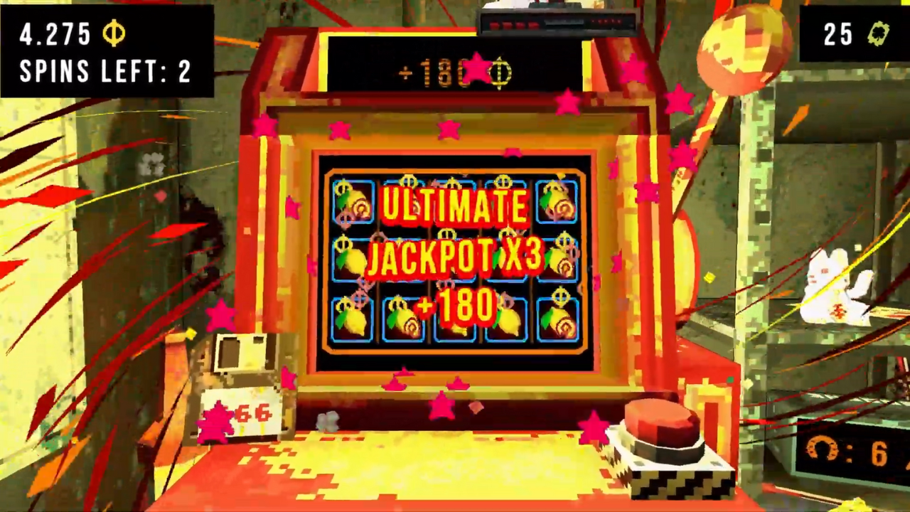 Screenshot from 'CloverPit' mobile launch trailer, released Dec. 17, 2025 | Outrun Gaming