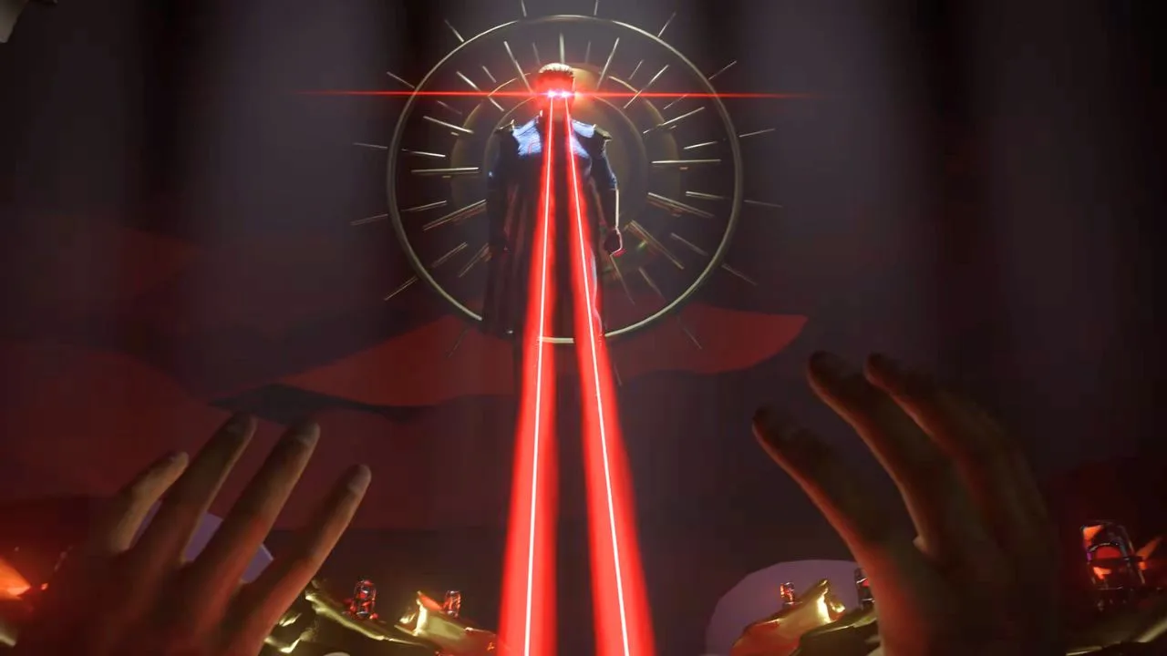 Homelander as seen in 'The Boys: Trigger Warning' VR game trailer 🎮 Outrun Gaming