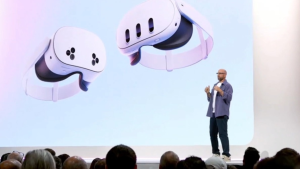 Meta unveils Meta Quest 3 and Meta Quest 3S virtual reality (VR) headsets.