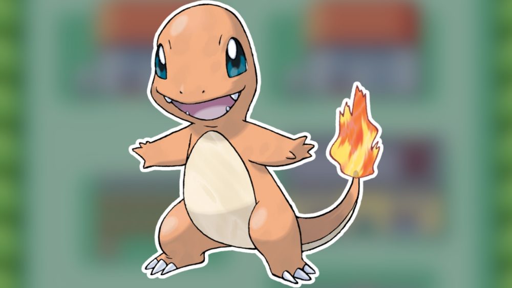 Charmander best pokemon starter fire red leaf green
