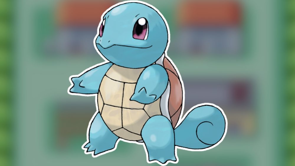 Squirtle best pokemon starter fire red leaf green