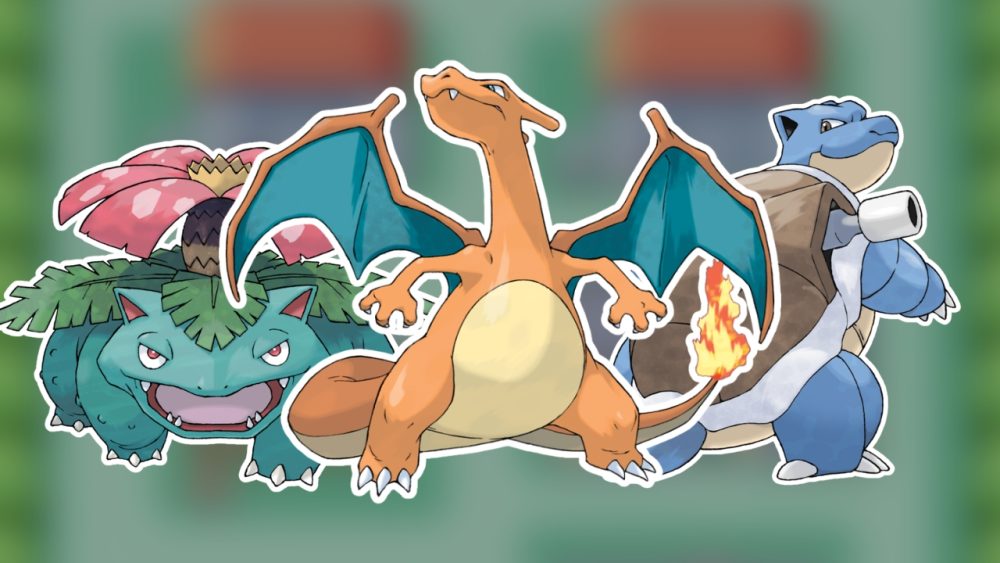 evolved starters Pokemon fire red leaf green