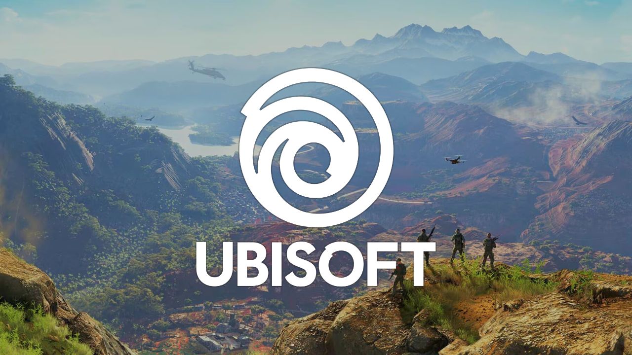 Ubisoft / Tom Clancy's Ghost Recon Wildlands 🎮 Outrun Gaming Ubisoft logo shown over image from 'Tom Clancy's Ghost Recon Wildlands' 🎮 Outrun Gaming