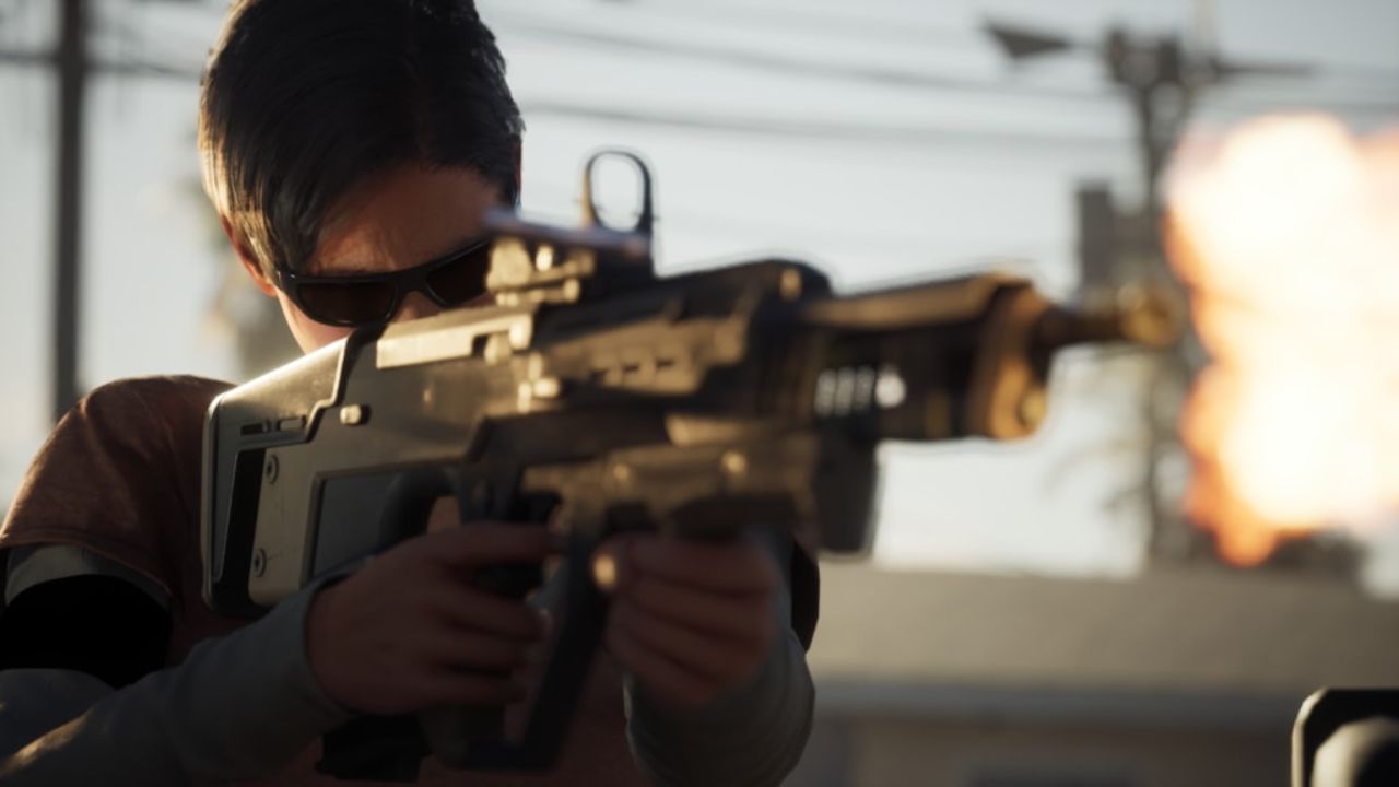 Still image from IO Interactive-published/Build a Rocket Boy-developed 'MindsEye' (2025) 🎮 Outrun Gaming