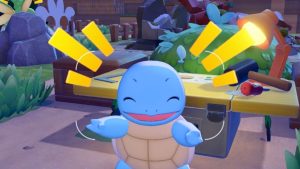 Squirtle poses for casual photo in 'Pokemon Pokopia' (2026)