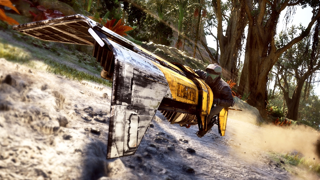 Promo image from Secret Mode and Fuse Games' upcoming 'Star Wars: Galactic Racer' 🎮 Outrun Gaming